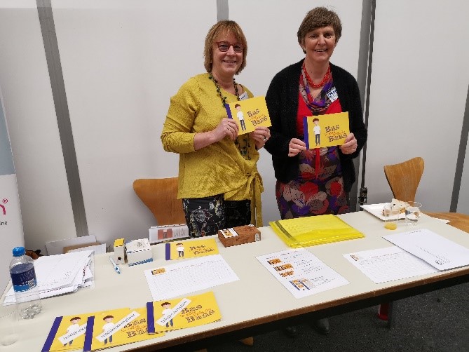 Ann Roete en Aline Kalisvaart schrijven een boekje voor kinderen over prikangst